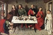 BOUTS, Dieric the Elder Christ in the House of Simon f china oil painting reproduction